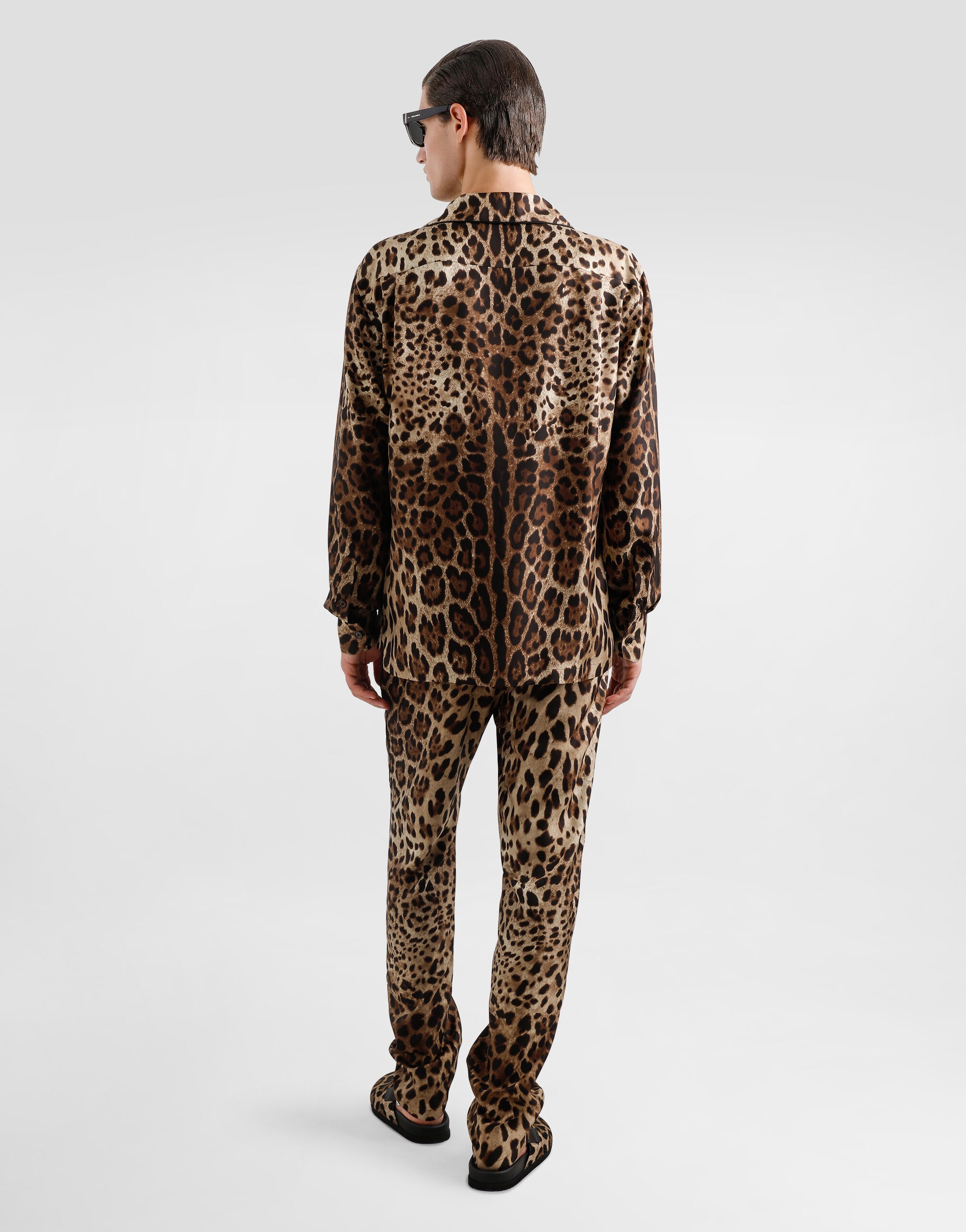 Silk pajama pants - 3