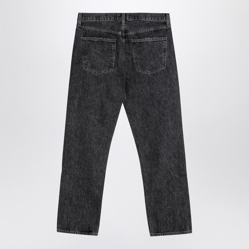 GREY JEANS IN ORGANIC DENIM - 2