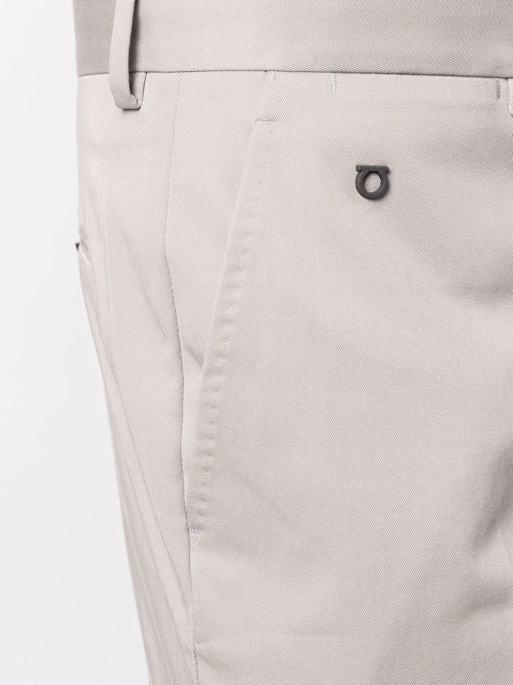 mid-rise straight-leg trousers - 5