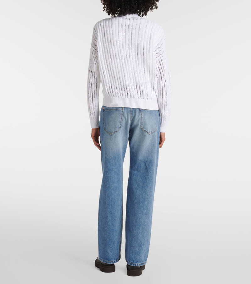 Ribbed-knit cotton cardigan 3