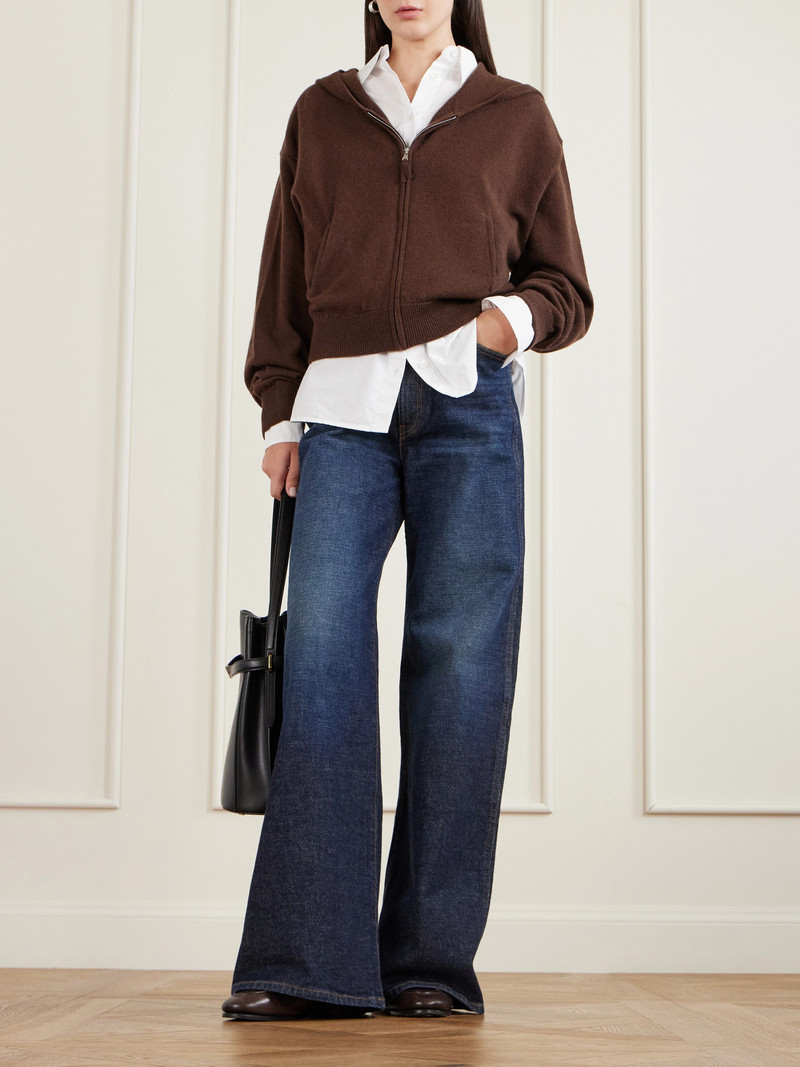 Allude Wool And Cashmere-blend Hoodie outlook