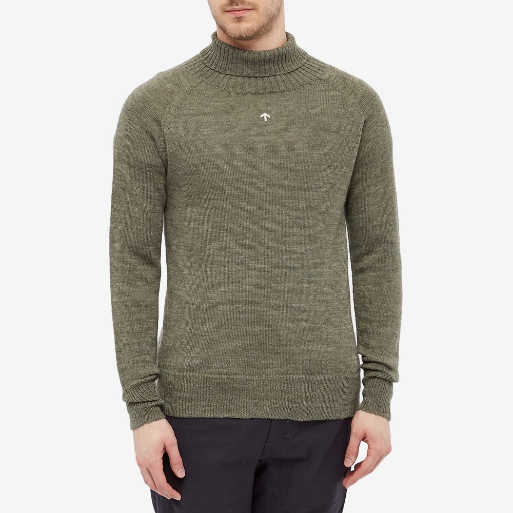 Nigel Cabourn Seamless Rollneck Knit - 4