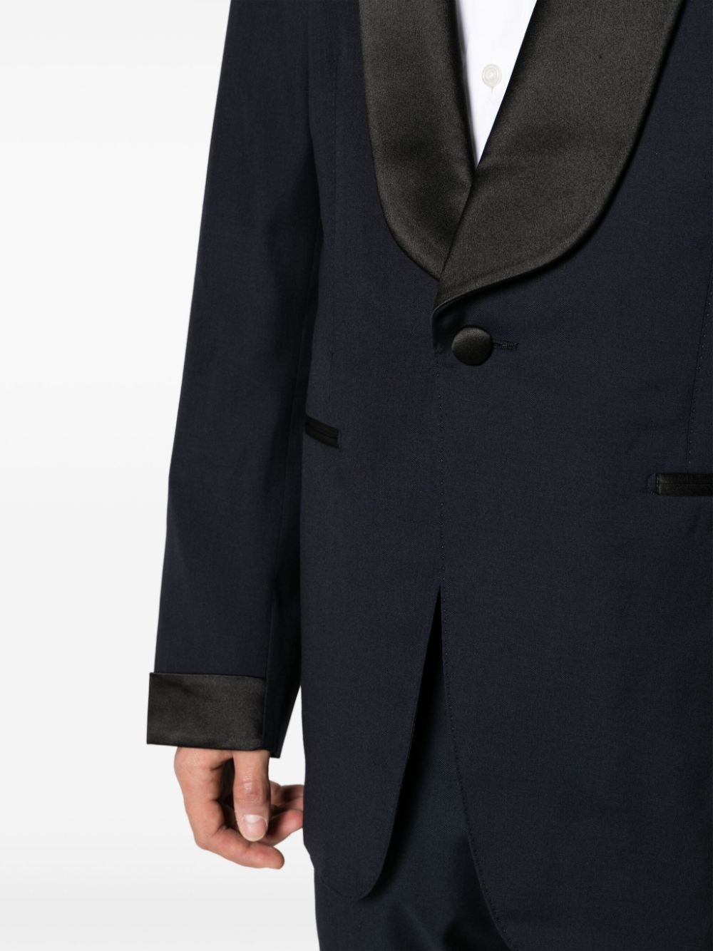 Shelton single-breasted wool suit - 5