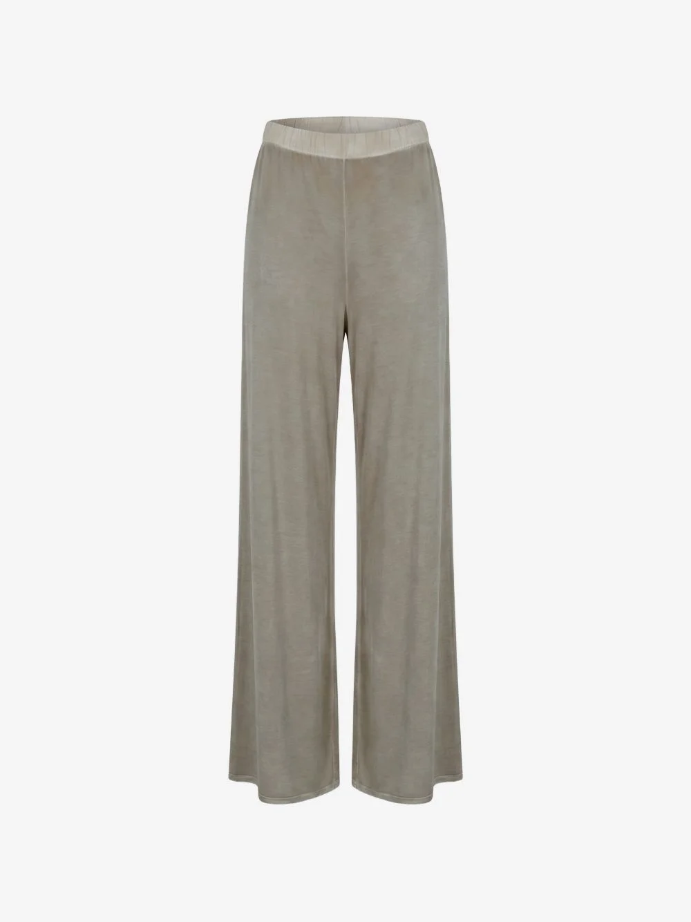 faded-effect palazzo pants - 1