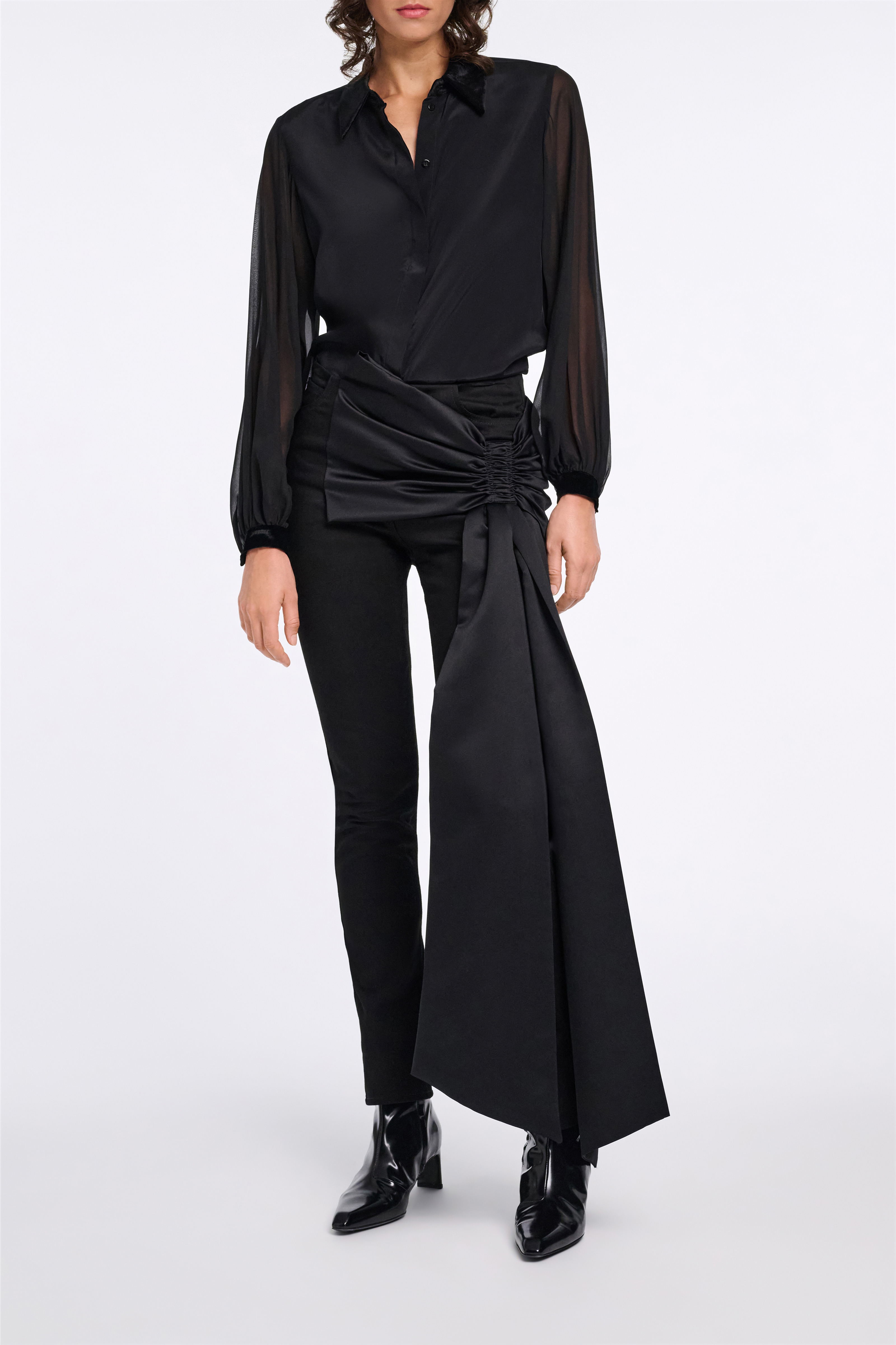 VELVET WHISPER blouse - 2