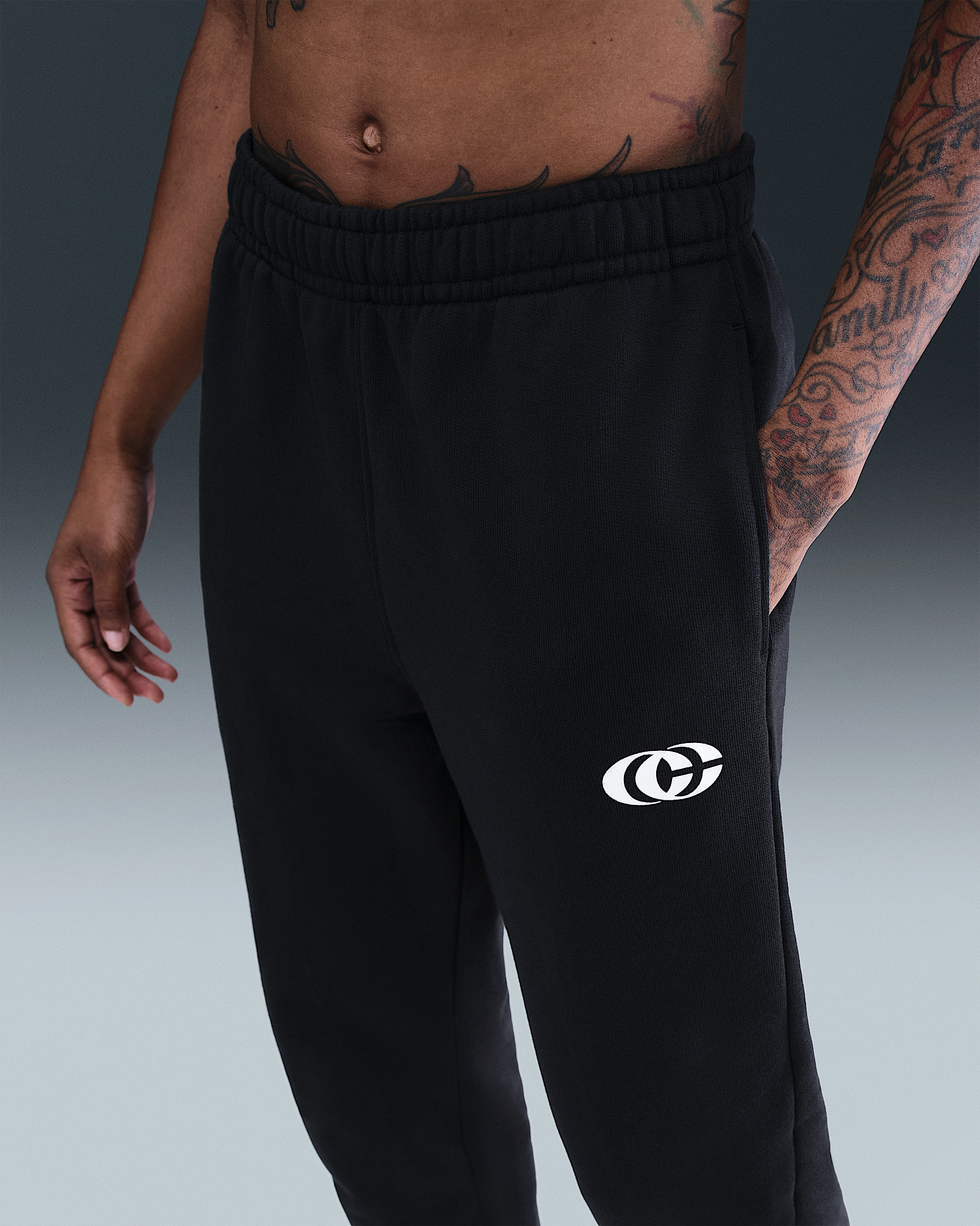 Caitlin Clark Nike Fleece Cuffed Basketball Pants - 3