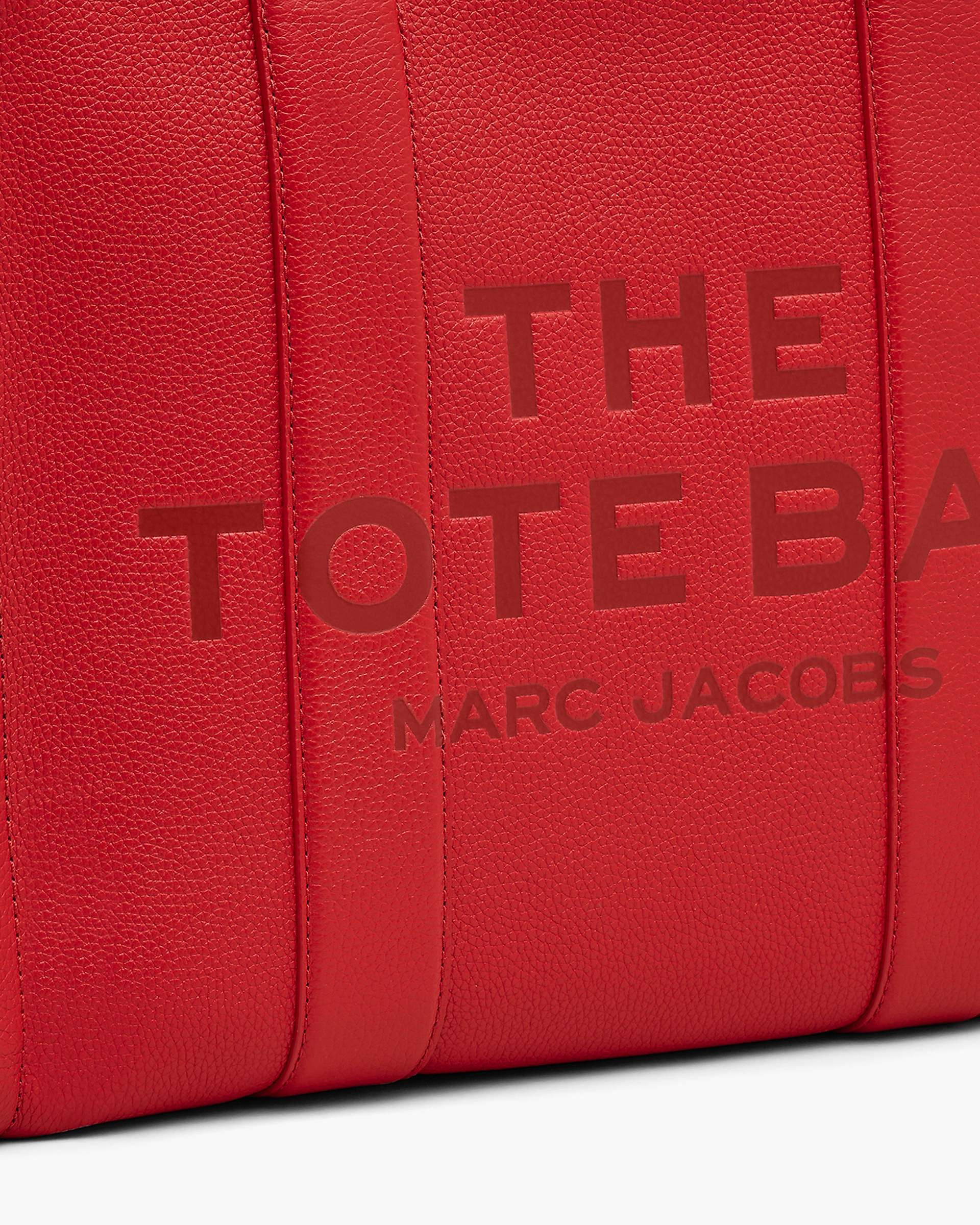 THE LEATHER LARGE TOTE BAG - 5