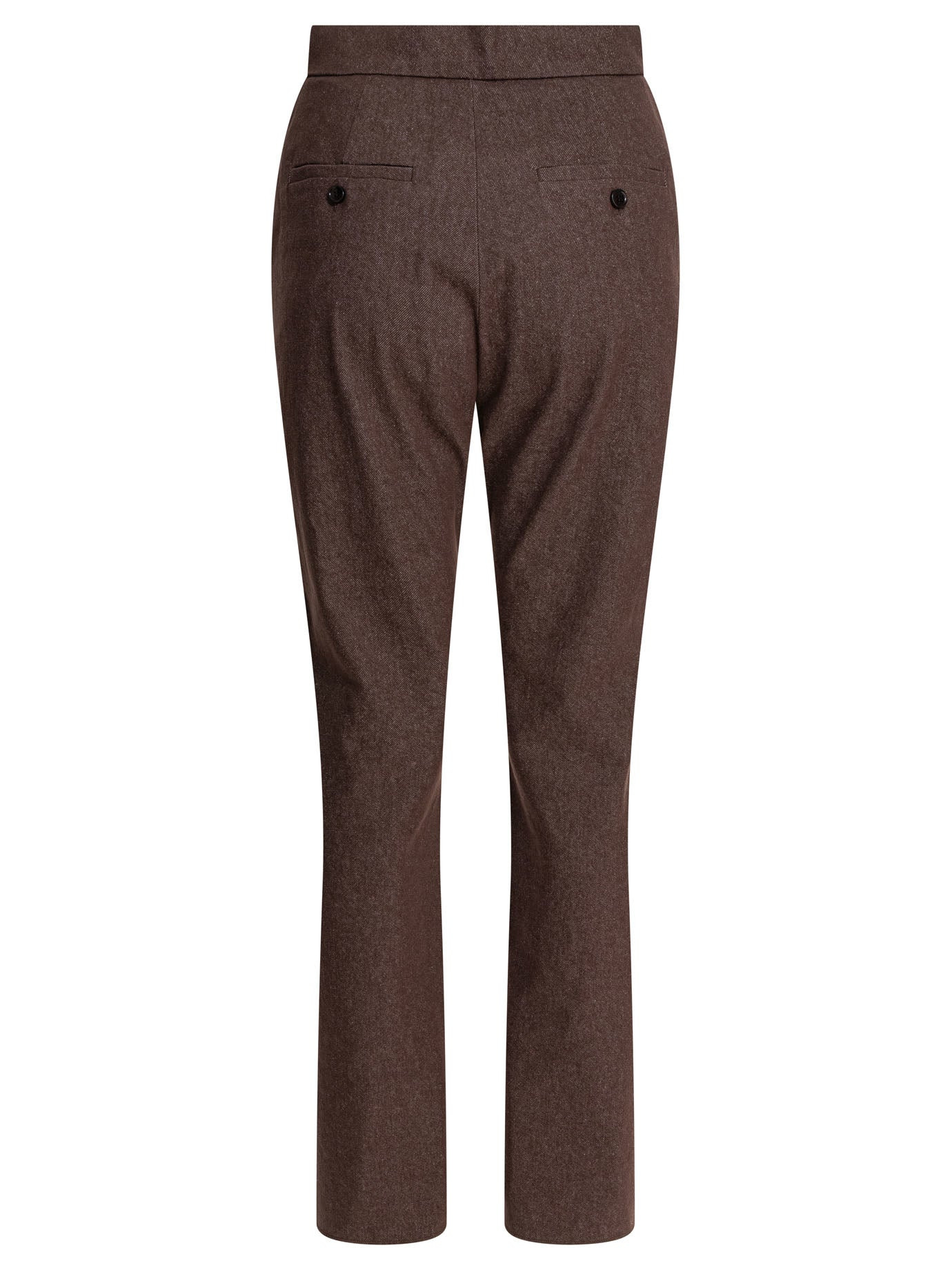 Max Mara Denim-effect Cotton Trousers - 2