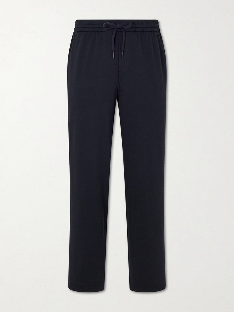 Tapered Stretch-Jersey Sweatpants 1