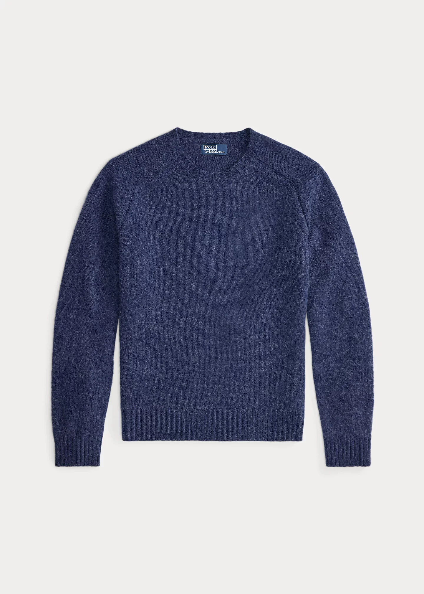 Suede-Patch Wool-Cashmere Sweater - 1