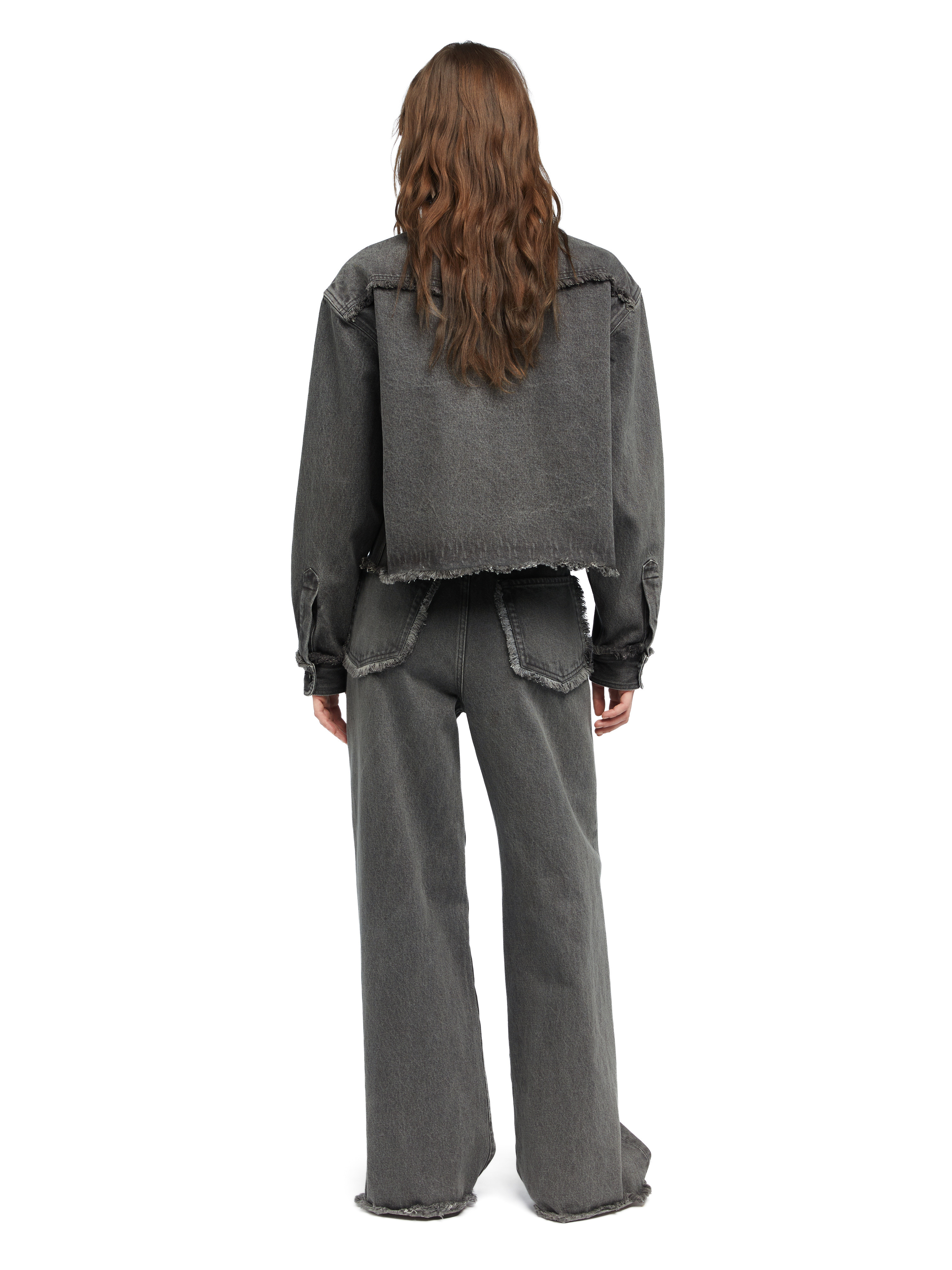 Free Horizons Cropped Denim Shirt - 6
