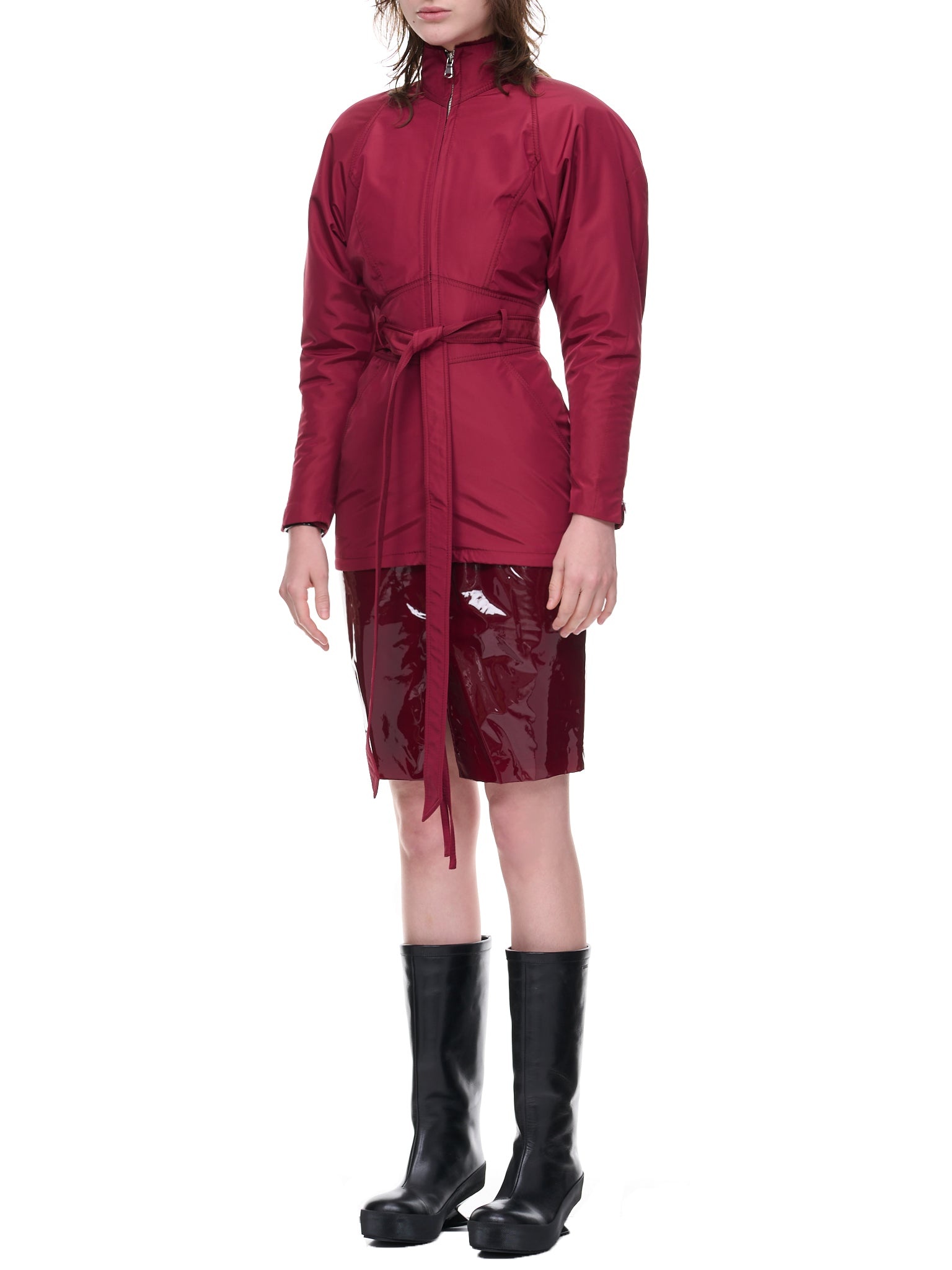 Burgundy Jacket - 2