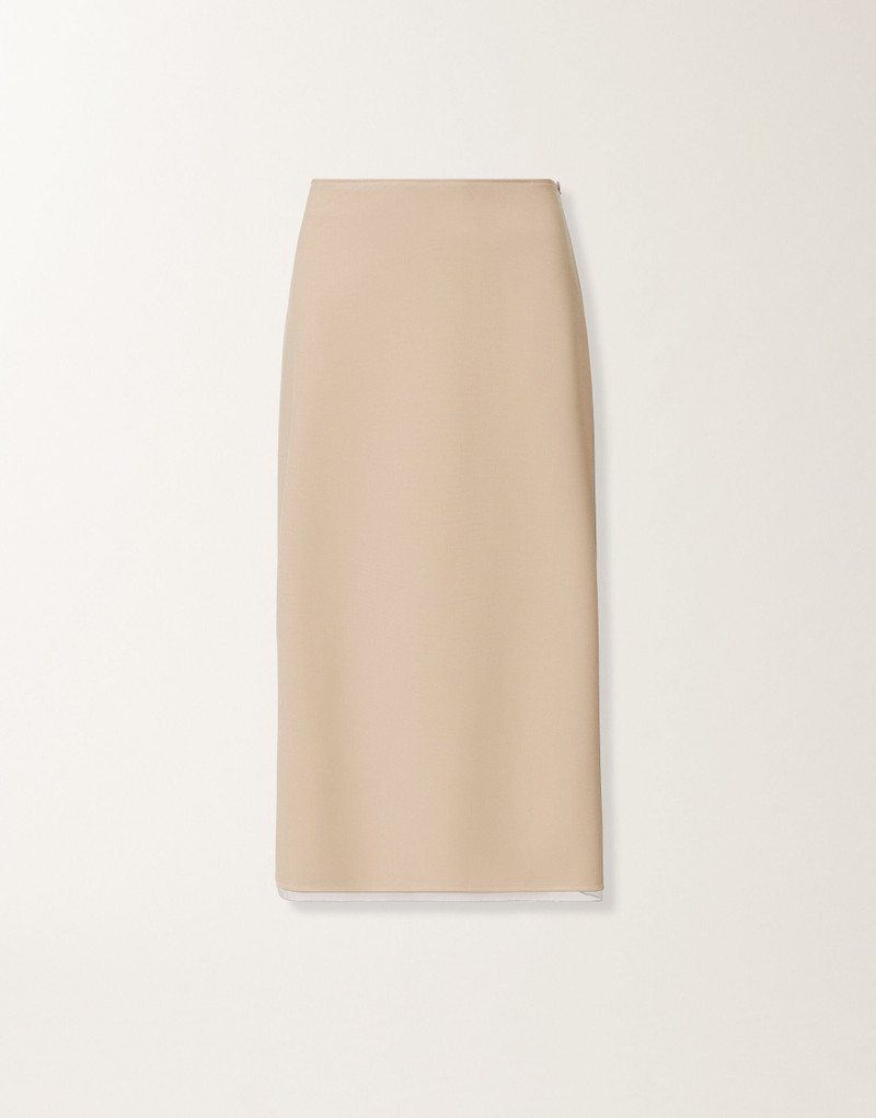 Midi skirt in techno tailoring 1