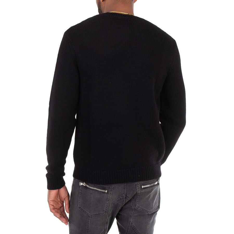 Balmain Jacquard Logo Sweater - 3