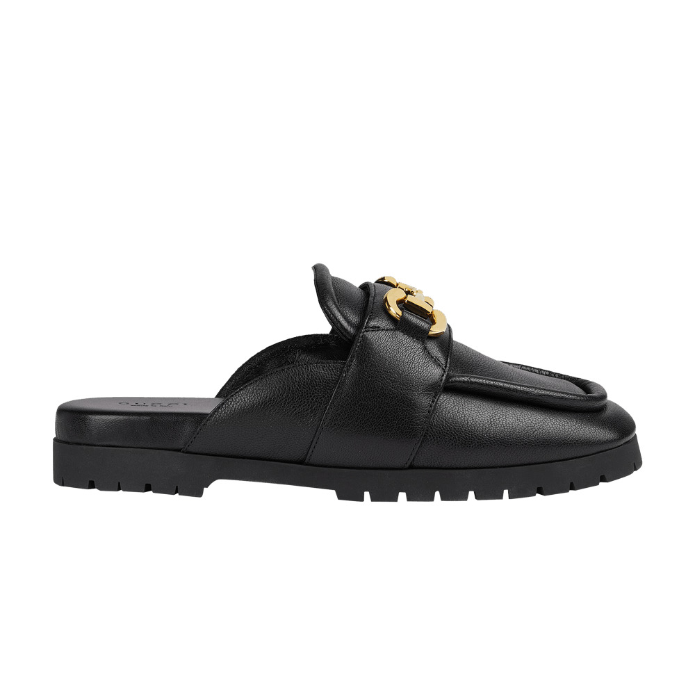 Gucci Wmns Horsebit Mule 'Black' - 1