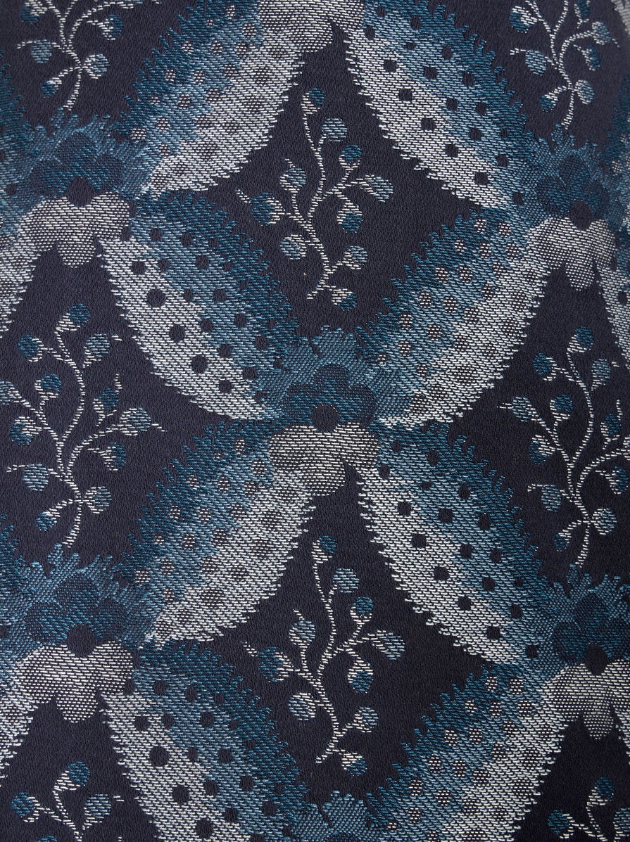 DENIM JACQUARD SKIRT - 6
