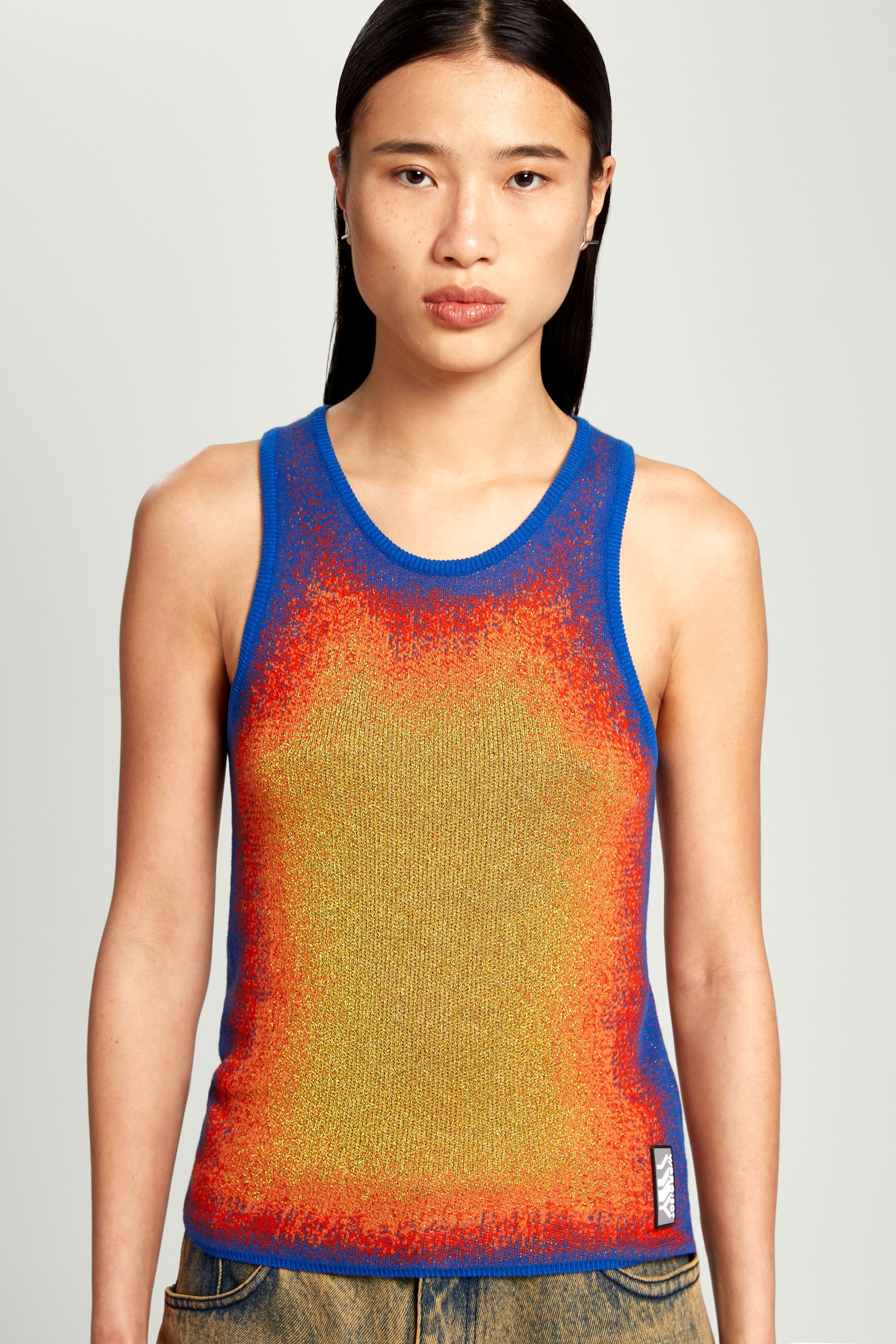 Gradient Knit Tank Top - 3