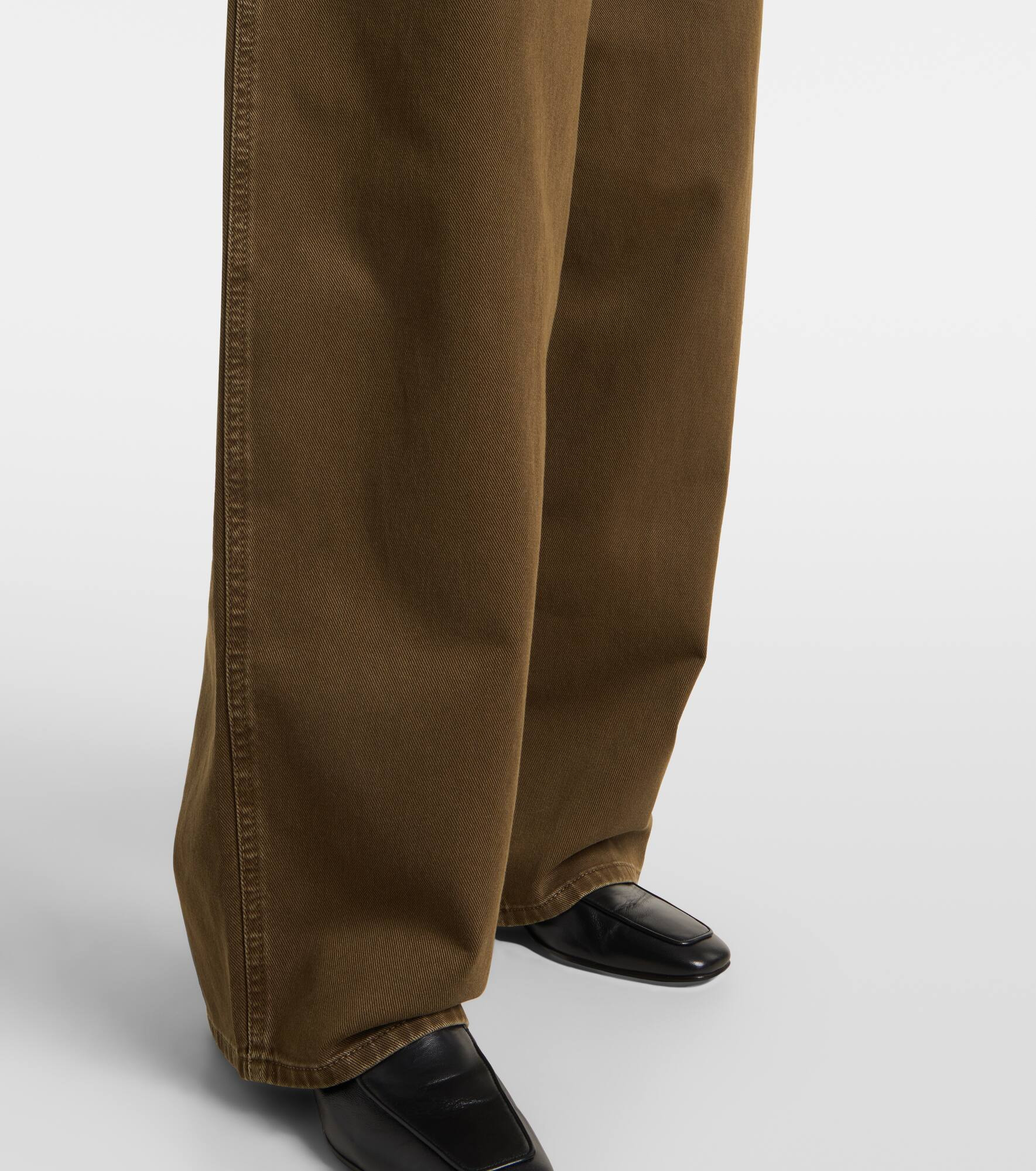High-rise wide-leg jeans - 5