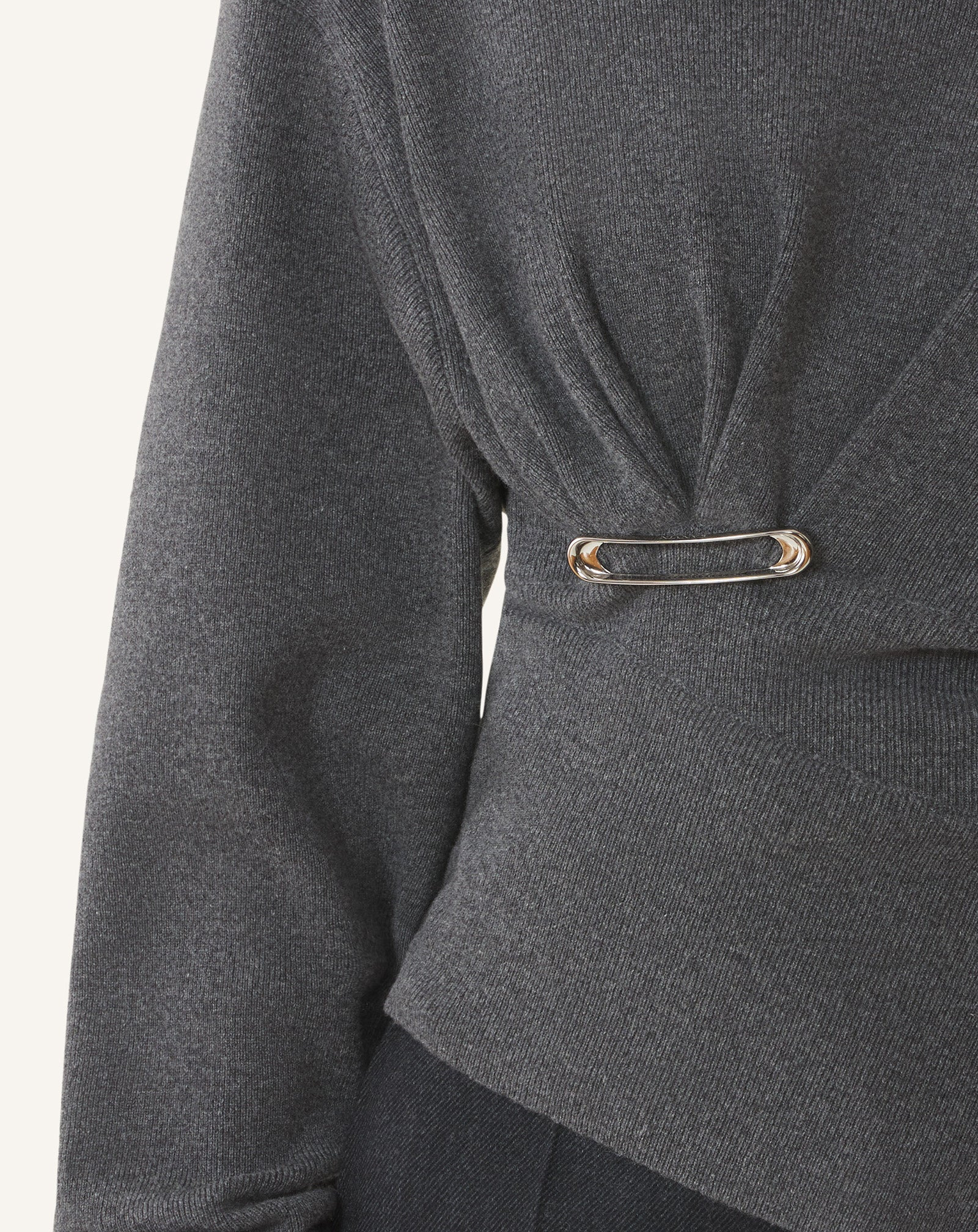 WOOL AND CASHMERE SWEATER - 5