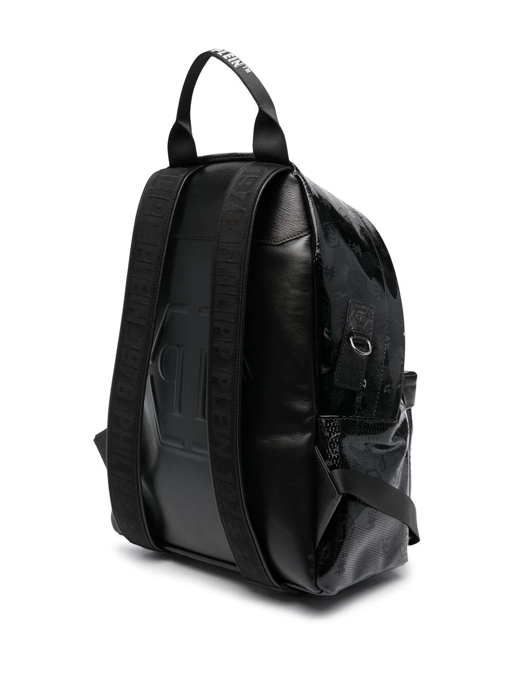 logo-monogram backpack - 3