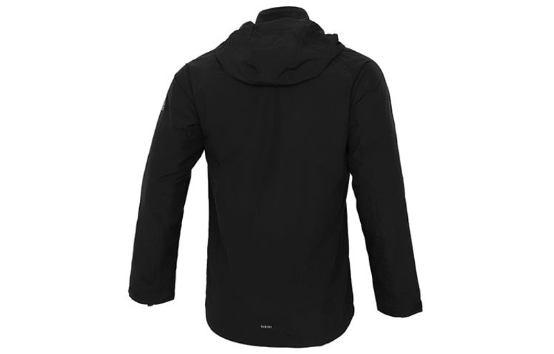 adidas adidas 3 in 1 Wp Jkt Outdoor Sports Hooded Jacket Black GF0019 outlook