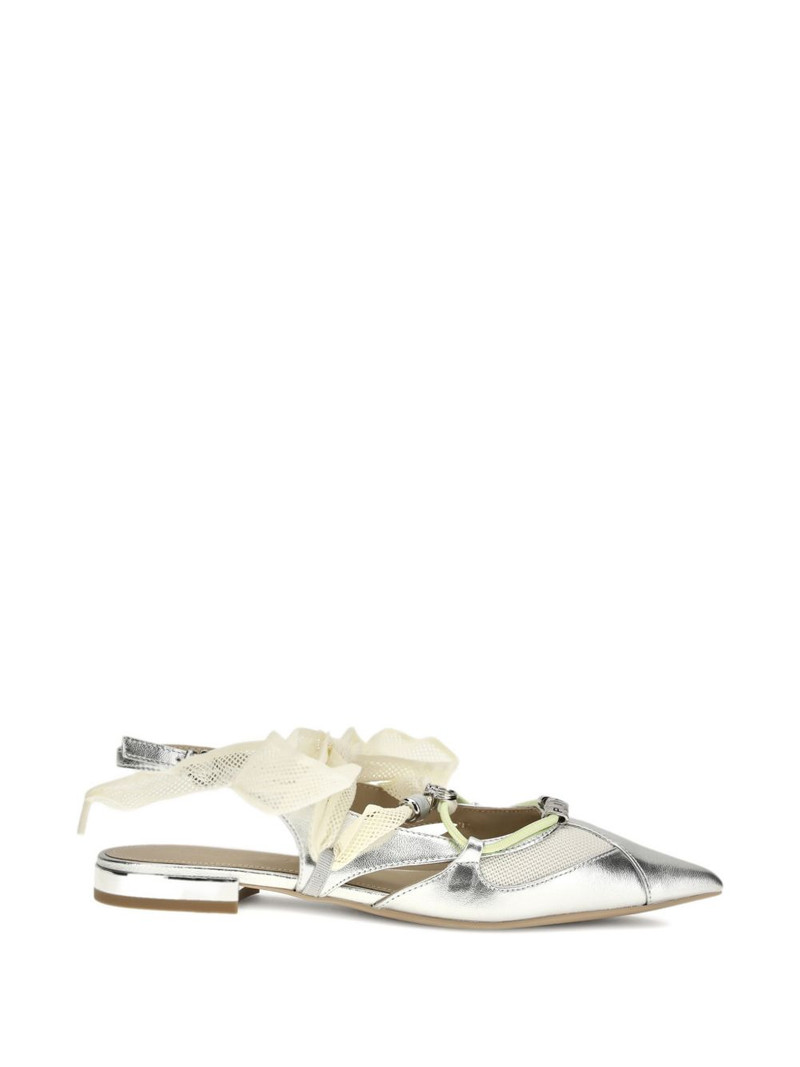 lace-up point-toe sandals 1