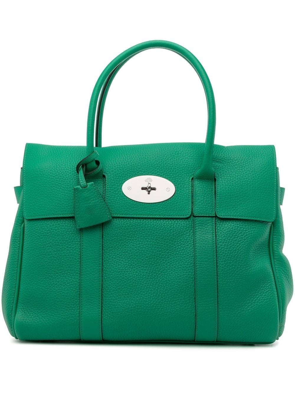 Bayswater grained leather tote bag - 1