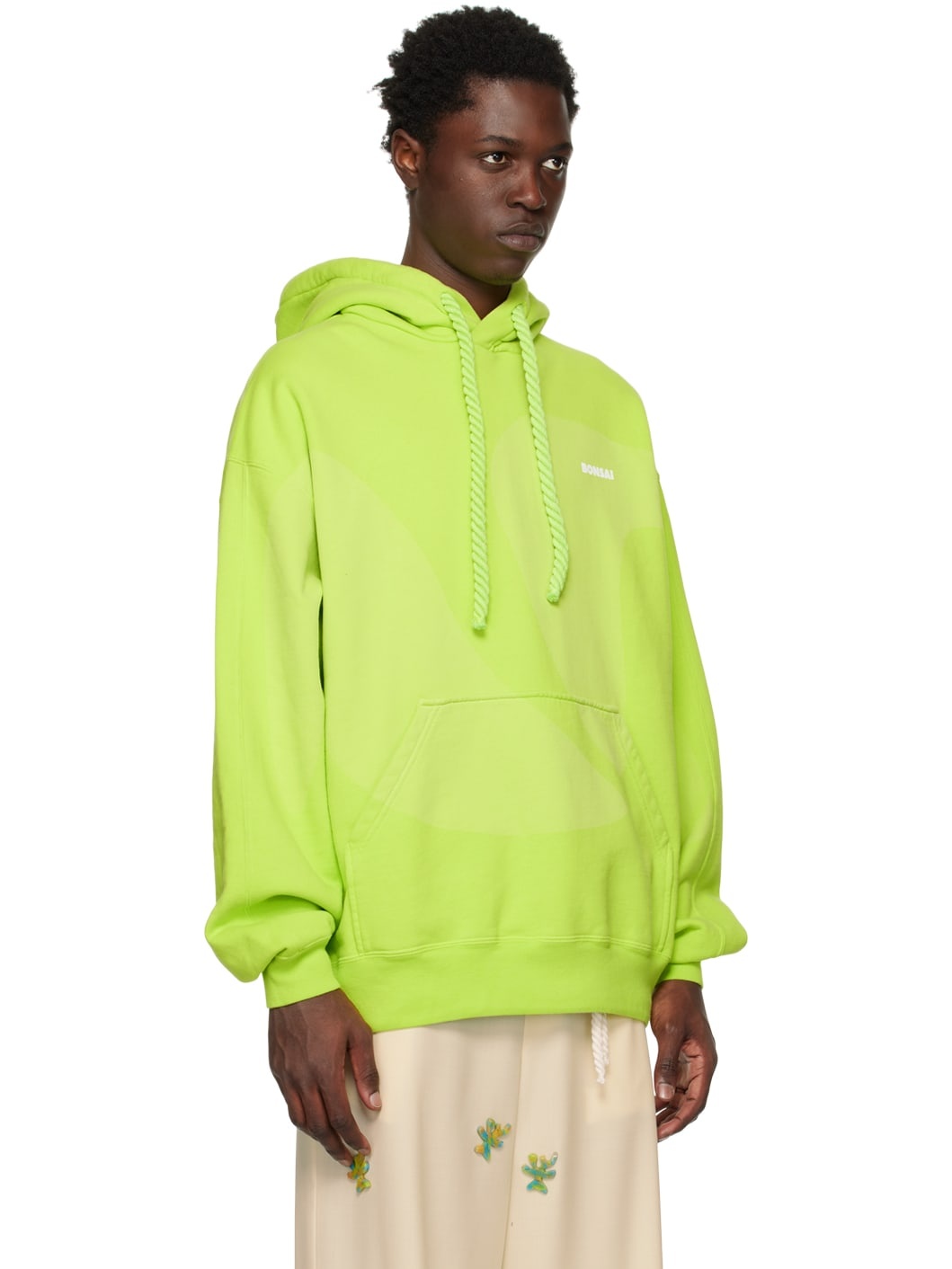Green Oversized Hoodie - 2