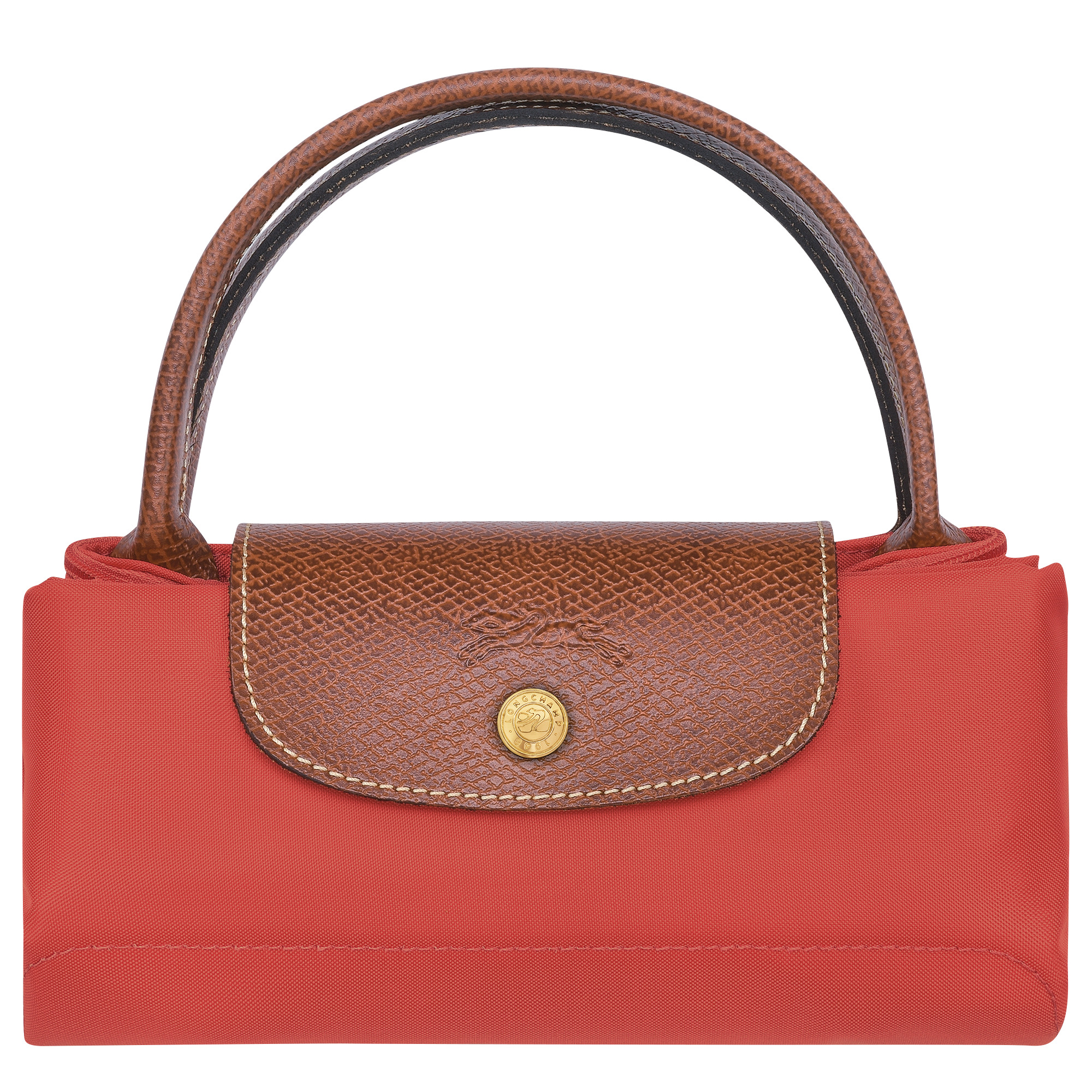 Le Pliage Original S Handbag Tomato - Recycled canvas - 7