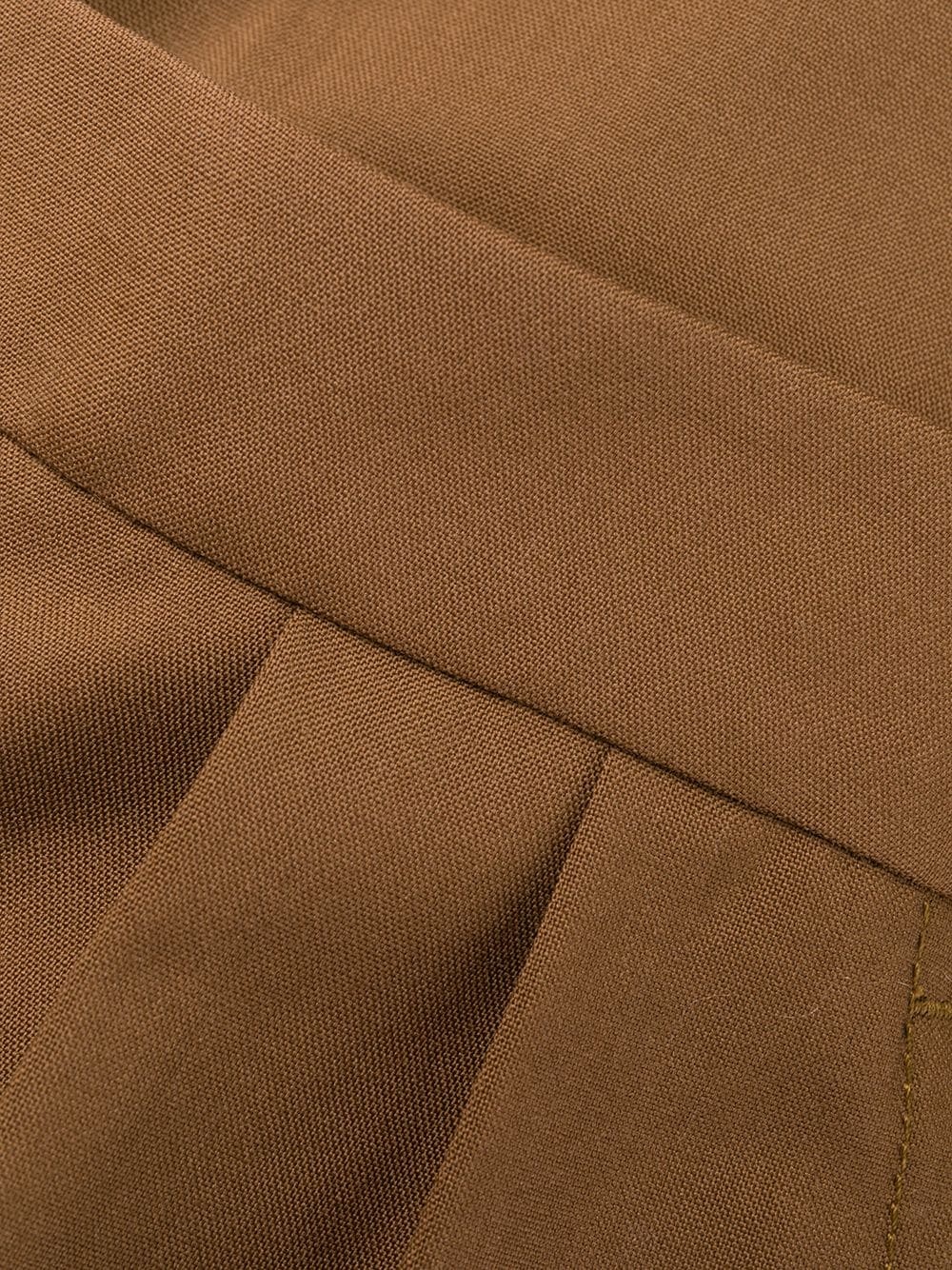 tailored wide-leg trousers - 8