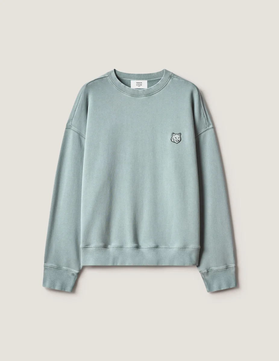 FOX HEAD FADED OVERSIZE SWEATSHIRT - 1