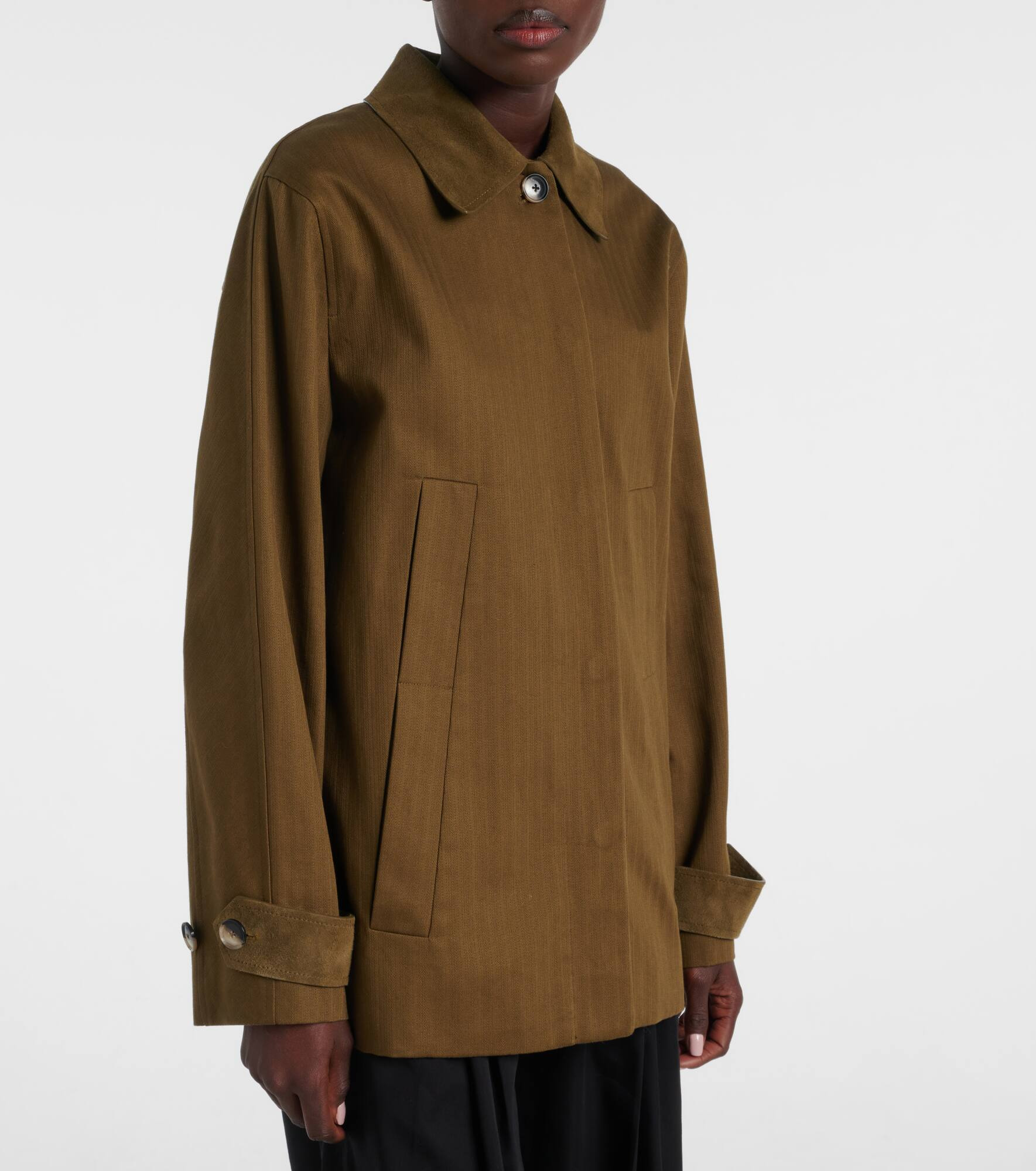 Angela herringbone cotton jacket - 7