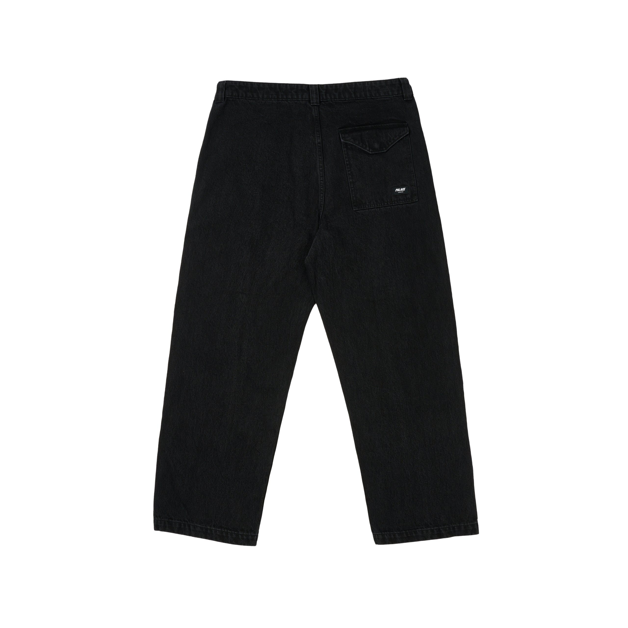 ZIPPED FLIGHT TROUSER BLACK - 3