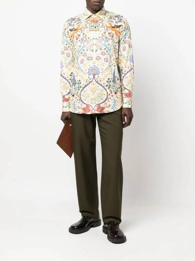 Etro floral cotton shirt outlook