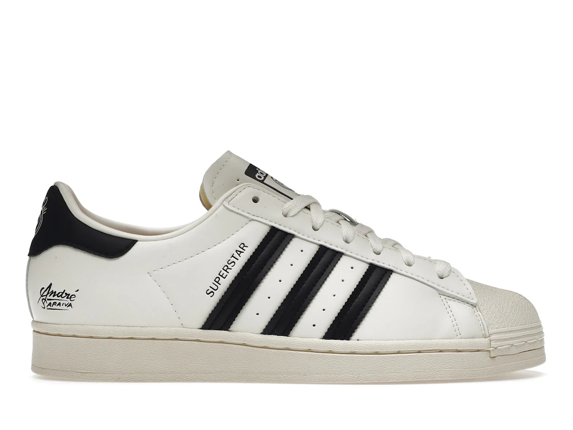 adidas Superstar Andre Saraiva Chalk White Black - 1