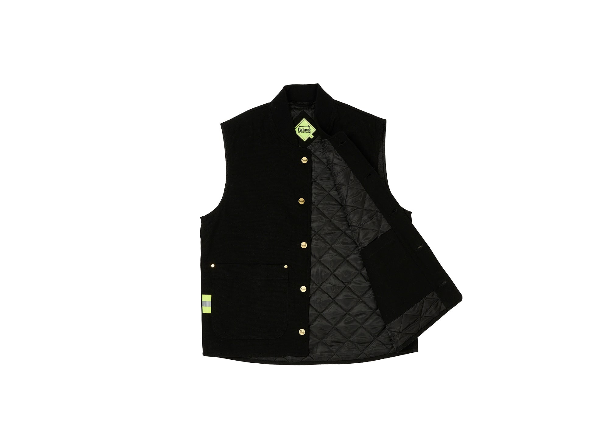 PALACE HARDWARE VEST BLACK - 3