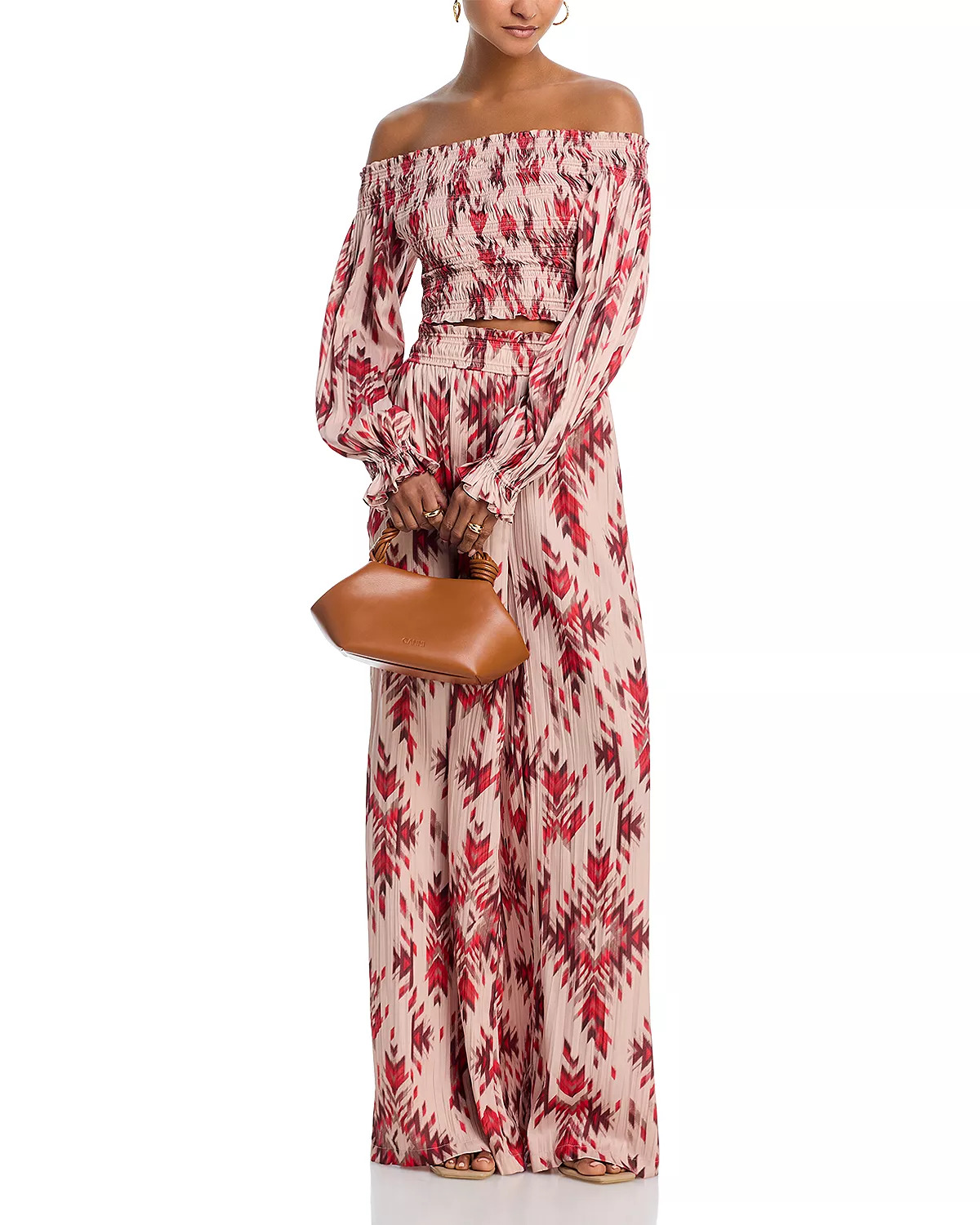 Lyra Smocked Waist Pants - 2