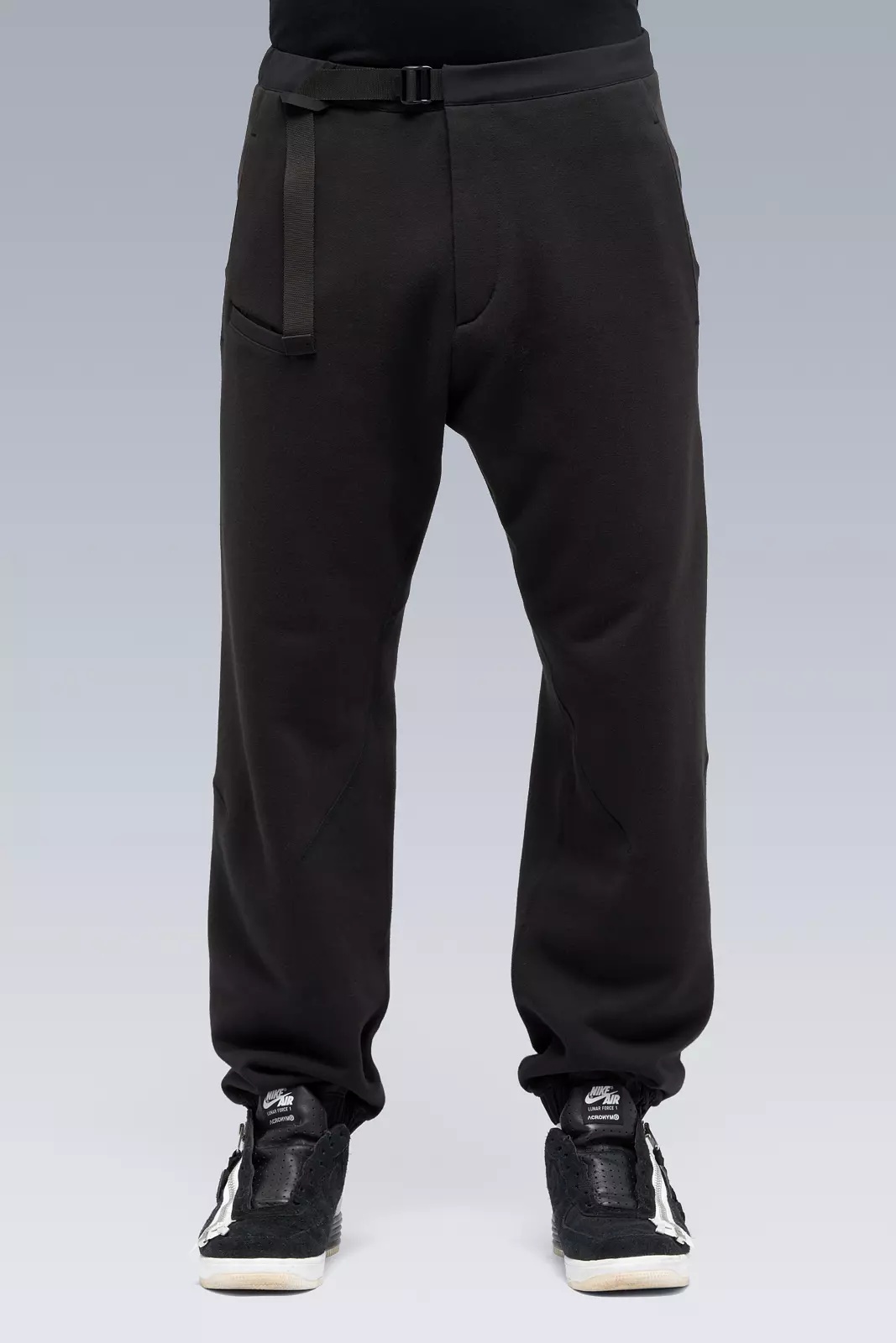 P39-PR Organic Cotton 8-pocket Sweatpant Black - 2
