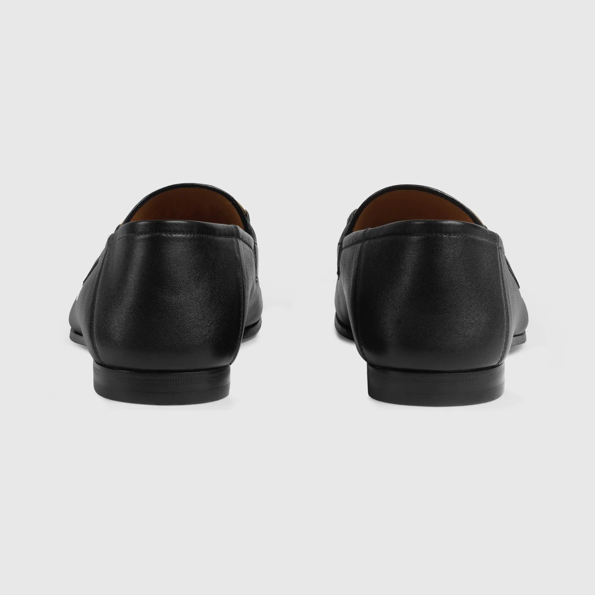 Men's leather Horsebit loafer with Web - 5
