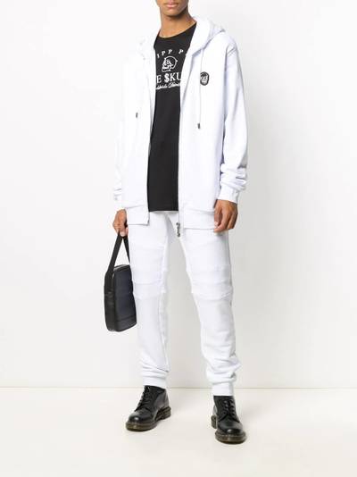 PHILIPP PLEIN track pants with quilted detailing outlook