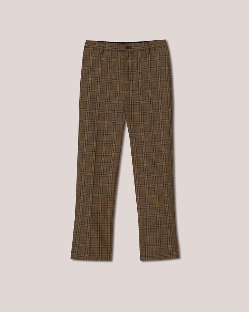 ADAR - Summer suiting slim-leg pants - Camel 1