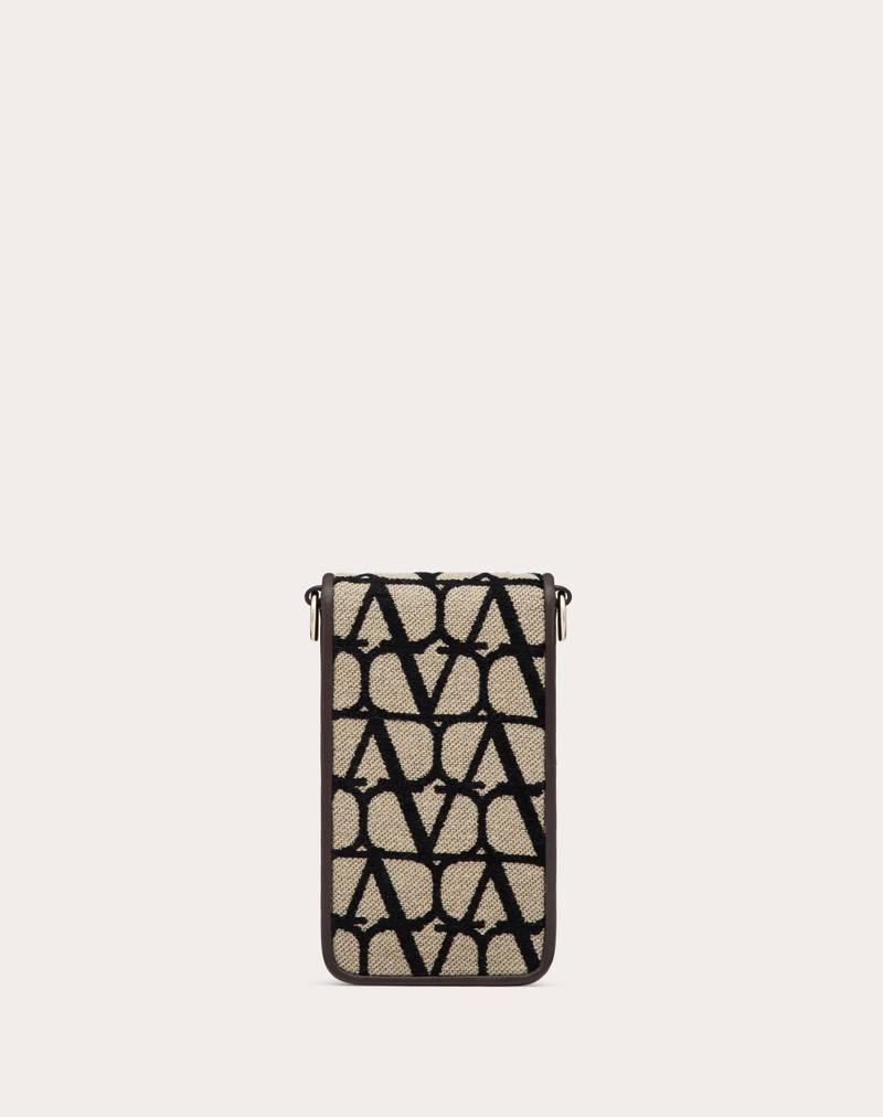 LOCÒ TOILE ICONOGRAPHE PHONE CASE WITH CHAIN 3