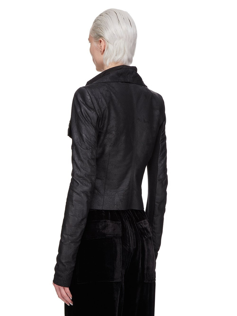 Black Porterville Classic Biker Leather Jacket 3