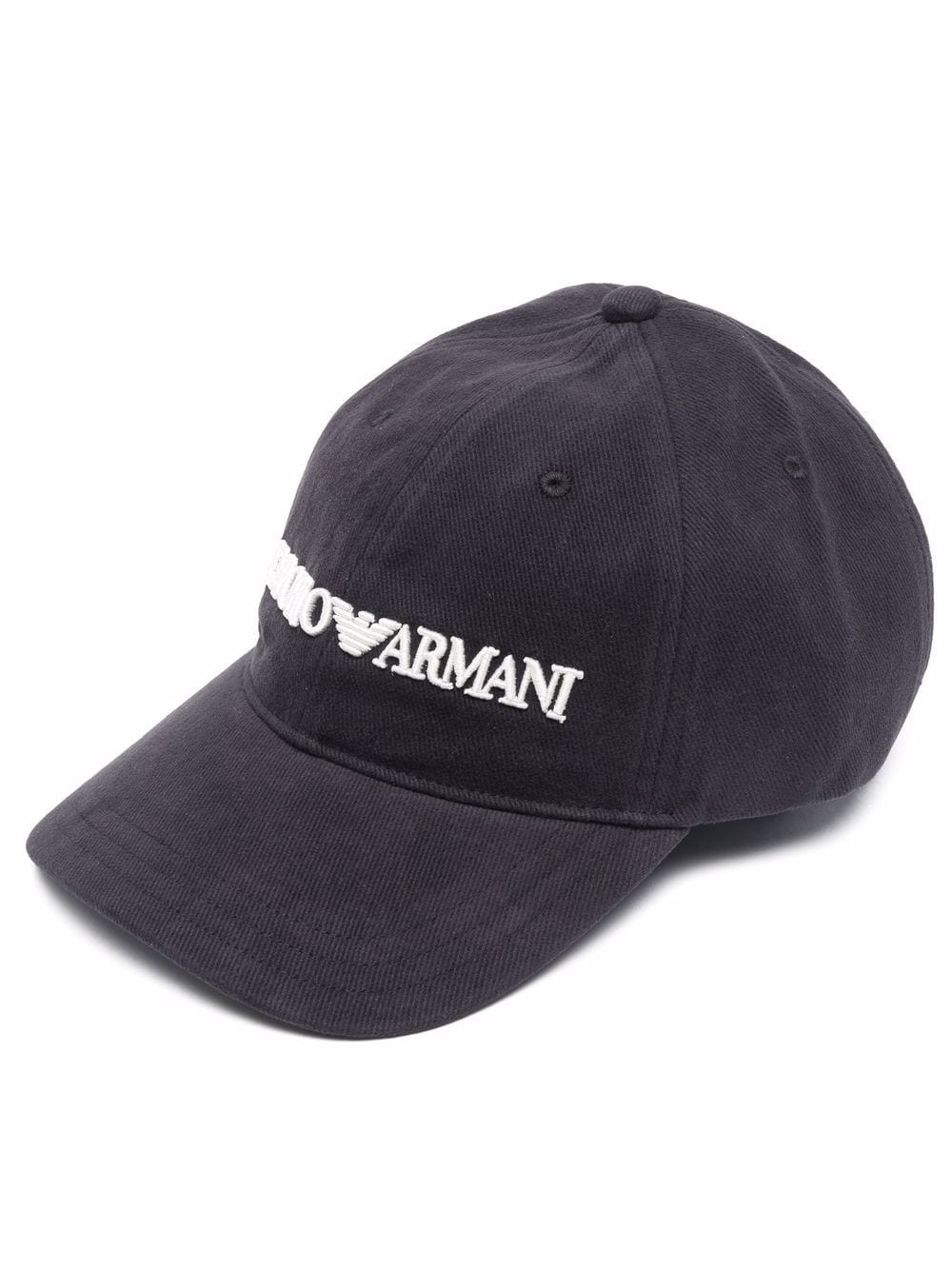 embroidered-logo baseball cap - 1