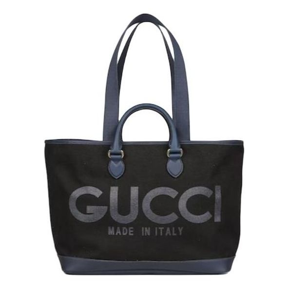 Gucci Large Tote Bag With Gucci Print 'Black' 774183-FACSY-8643 - 1