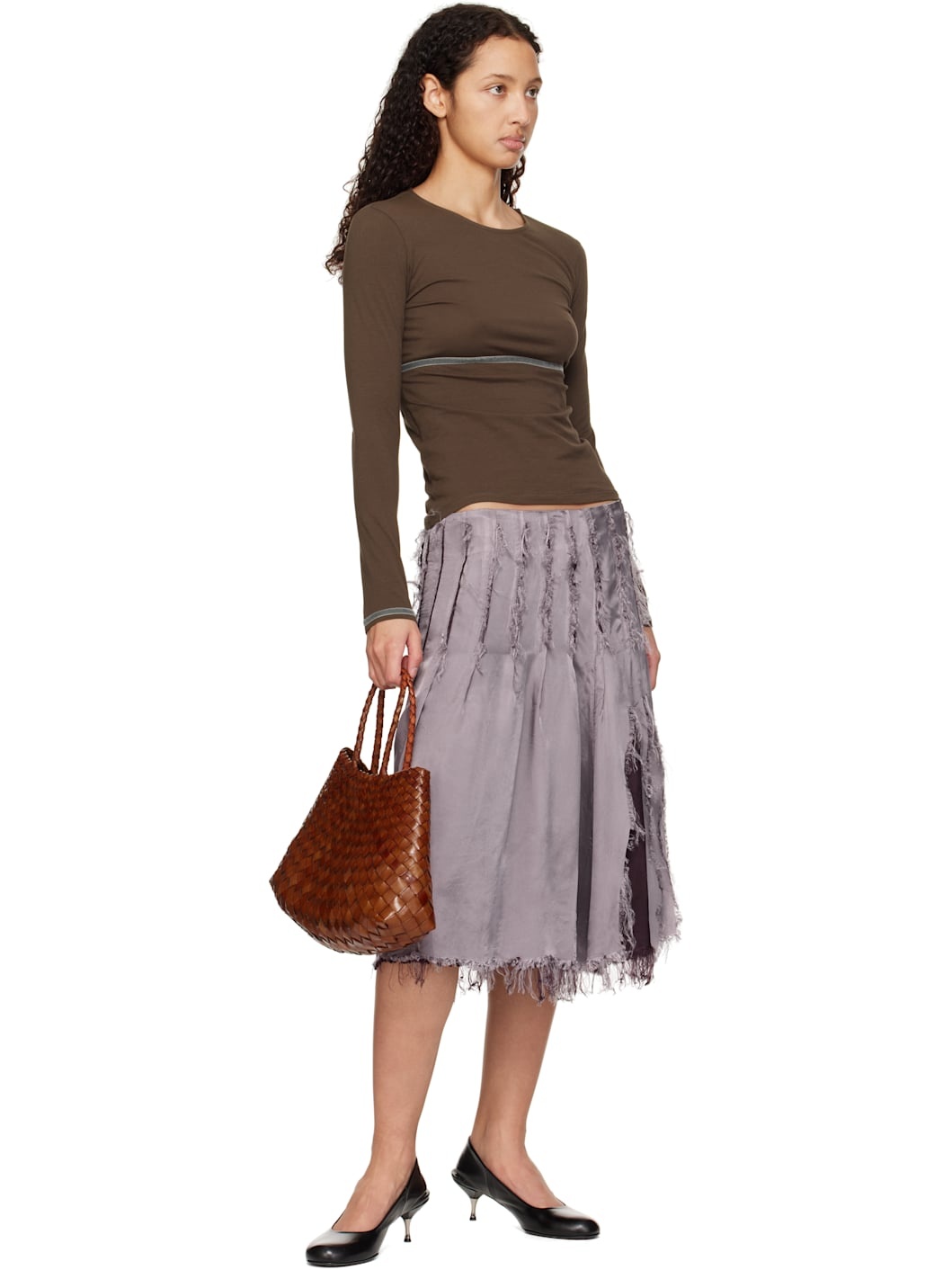 Tan Santa Croce Small Tote - 4