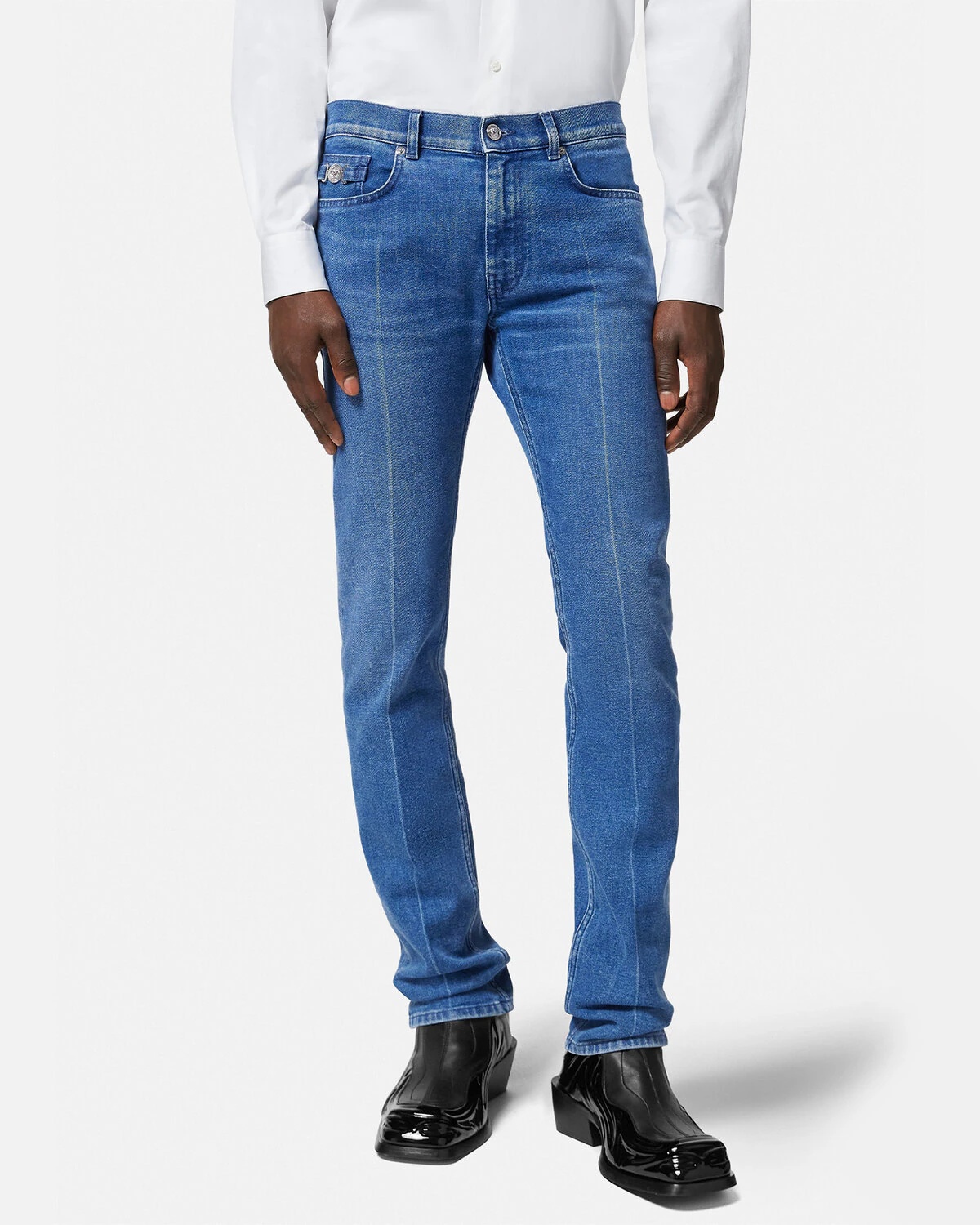 Slim-Fit Tailored Jeans - 3