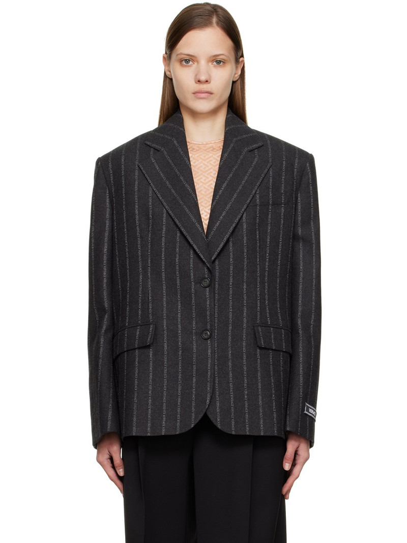 Gray Informal Blazer 1