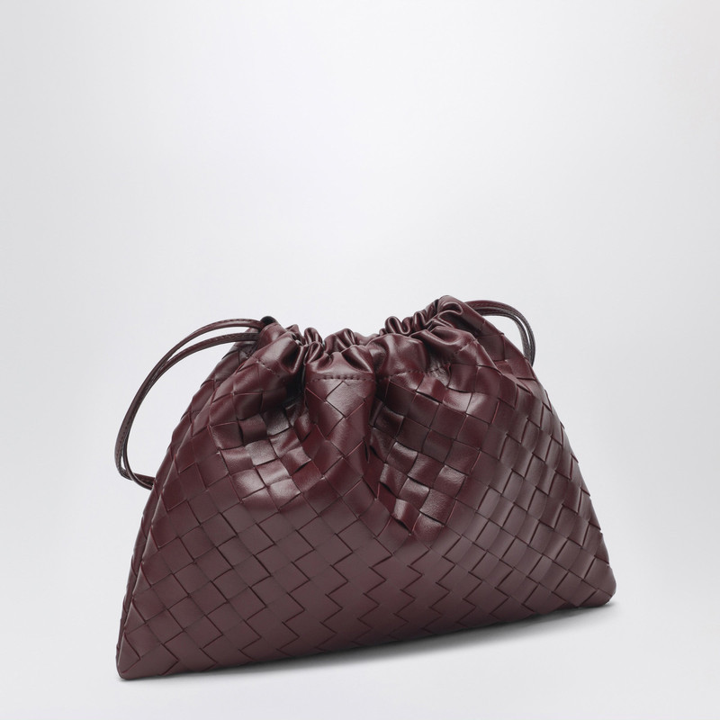 Medium Intrecciato dustbag in Barolo 3