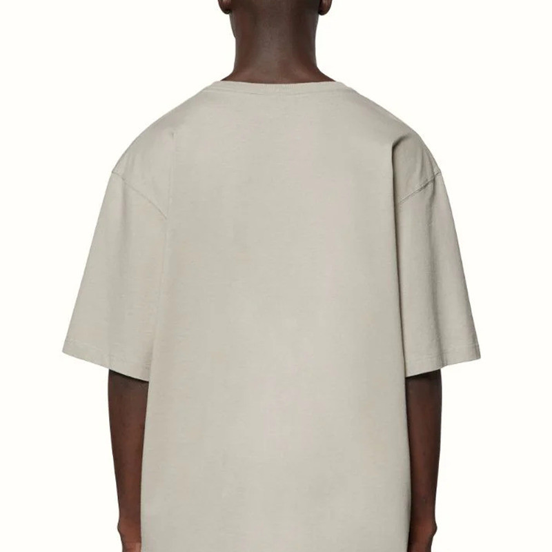 Heron Preston HERON PRESTON SS22 Abstract T-shirt 'Grey Orange' HMAA026S22JER0030920 outlook